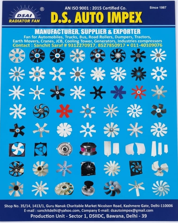 Leading manufacturers, suppliers, and exporters of premium quality plastic radiator fan blades, shrouds, and viscous fan clutch assemblies since 1987.